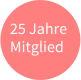 25 Jahre Mitglied